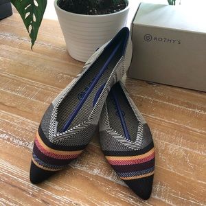 Rothy’s Inverse Stripe 8.5